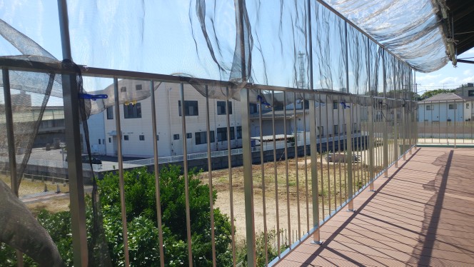 【リフォーム事例10】ウッドデッキ及びステンレス手摺り修繕工事